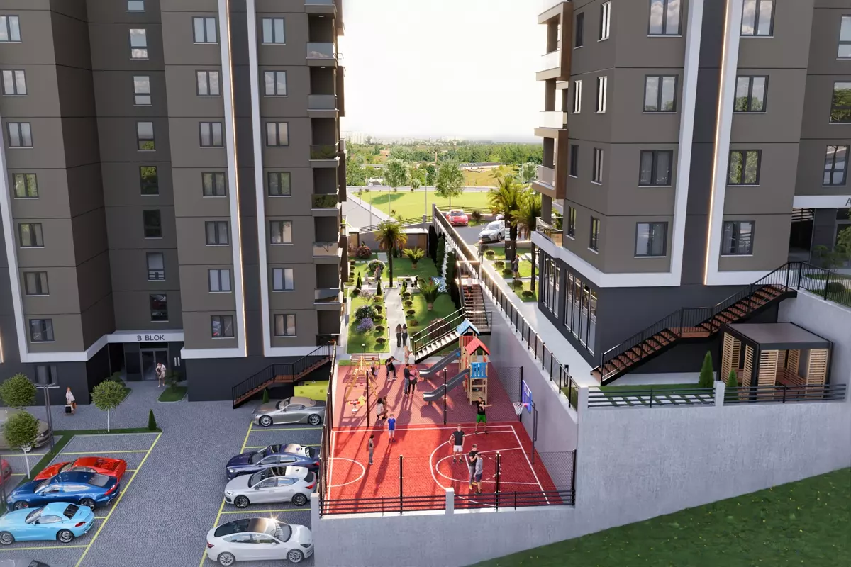 Nova Park sosyal alan ve oyun alanı